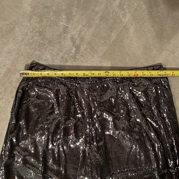 Rubin Singer Studio All-Over Sequin Top and dress pants. Pants have a side zip. - Picture 12 of 16